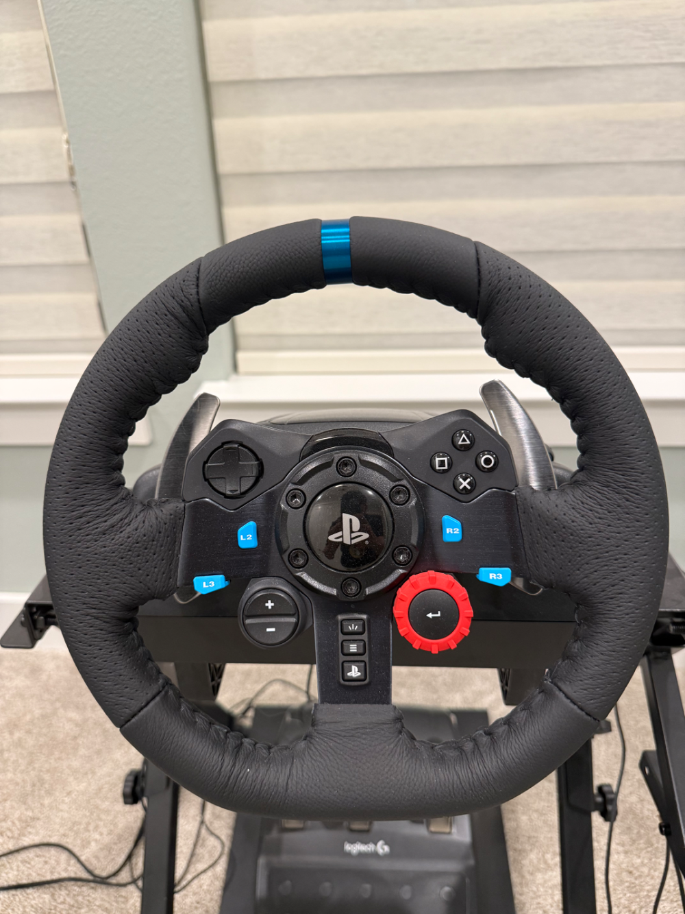 Logitech G29 휠, 쉬프트, 마운트 포함-1
