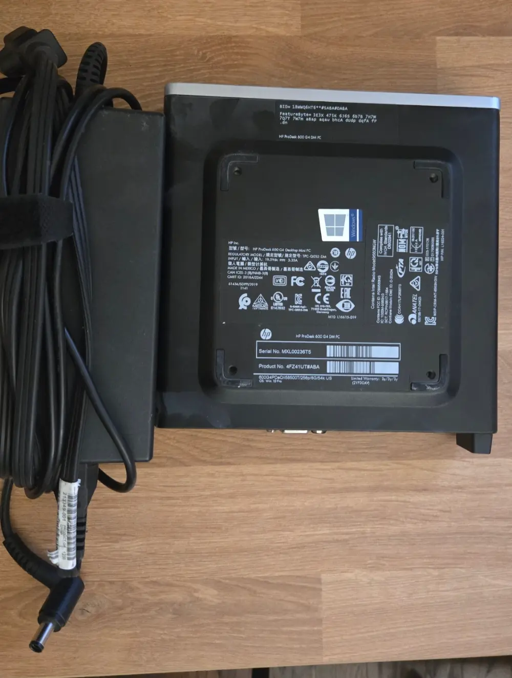 HP ProDesk 600 G4 Intel Core i5 8th Gen. 16GB RAM 512GB SSD Windows 10 Pro PC-1
